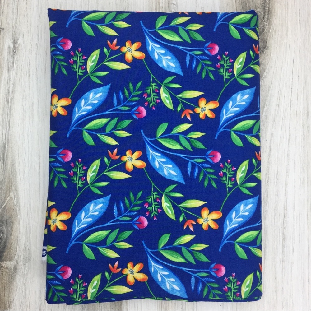 Frolic by Tamara Kate | 3.5 Yards Floral on Blue
